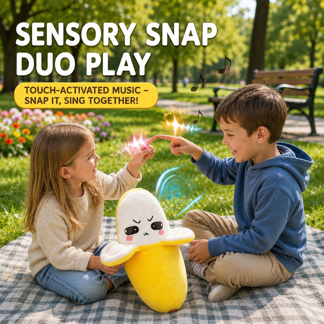 interactive musical plush toy