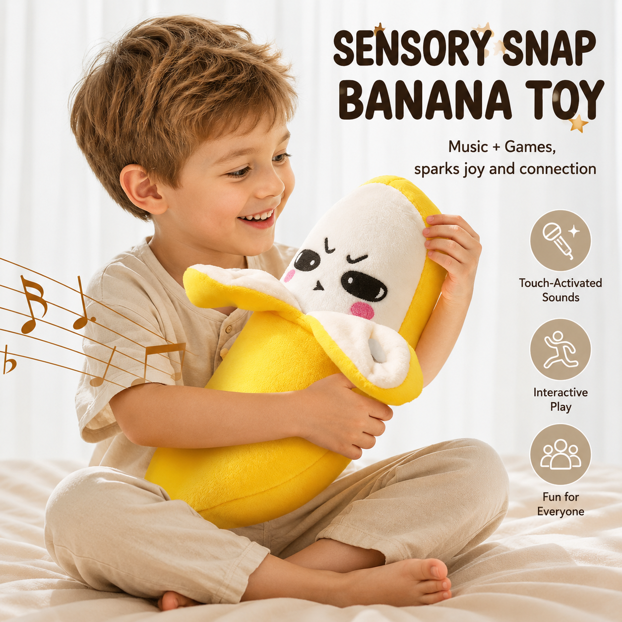 interactive musical plush toy