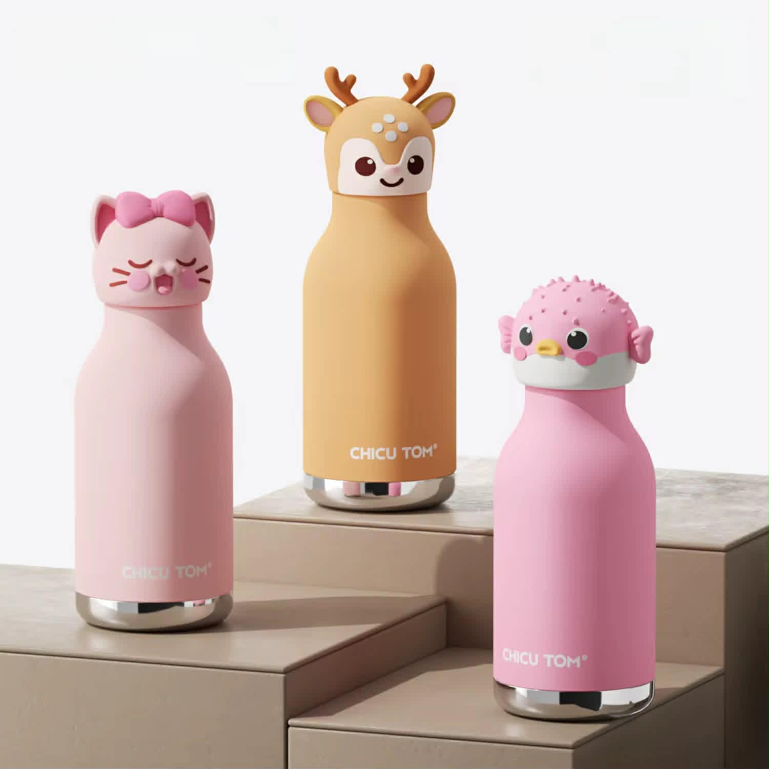 AnimalBuddyTM Insulated Kids Water Bottle